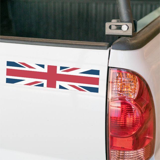 Autocollant De Voiture The Union Jack British Flag (Sur camion)