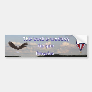 Autocollant De Voiture ThistruckworksforyouAmerica1_noribbons
