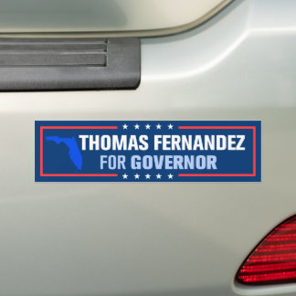 Autocollant De Voiture Thomas Fernandez for Florida Governor