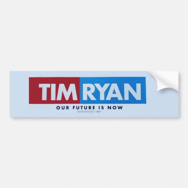 Autocollant De Voiture Tim Ryan 2020 (Devant)