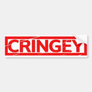 Autocollant De Voiture Timbre Cringey