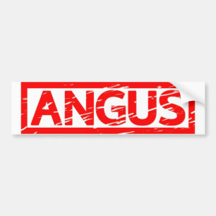 Autocollant De Voiture Timbre d'Angus