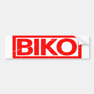 Autocollant De Voiture Timbre de Biko