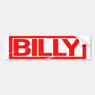 Autocollant De Voiture Timbre de Billy