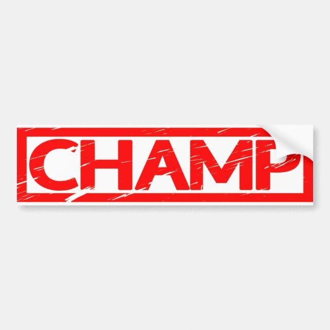 Autocollant De Voiture Timbre de champ (Devant)