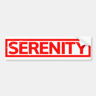 Autocollant De Voiture Timbre de sérénité