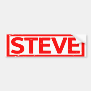 Autocollant De Voiture Timbre de Steve