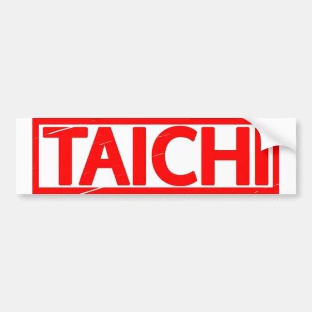 Autocollant De Voiture Timbre de Taichi (Devant)
