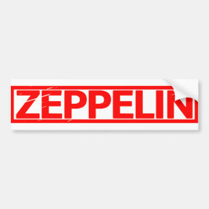 Autocollant De Voiture Timbre de Zeppelin