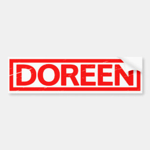 Autocollant De Voiture Timbre Doreen