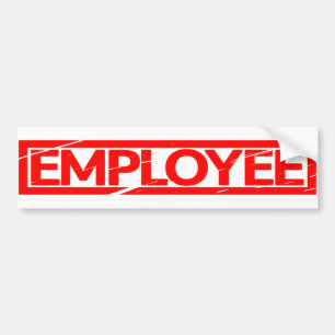 Autocollant De Voiture Timbre employé