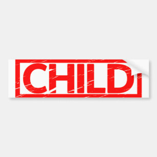 Autocollant De Voiture Timbre enfant