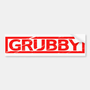 Autocollant De Voiture Timbre Grubby