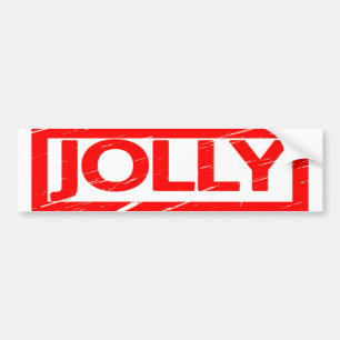 Autocollant De Voiture Timbre Jolly
