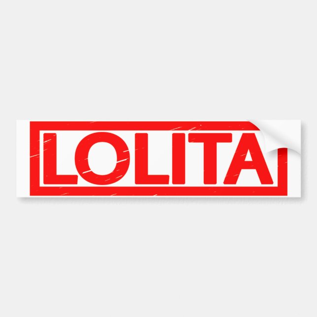 Autocollant De Voiture Timbre Lolita (Devant)