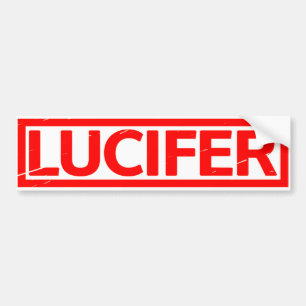 Autocollant De Voiture Timbre Lucifer