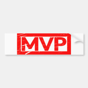 Autocollant De Voiture Timbre MVP