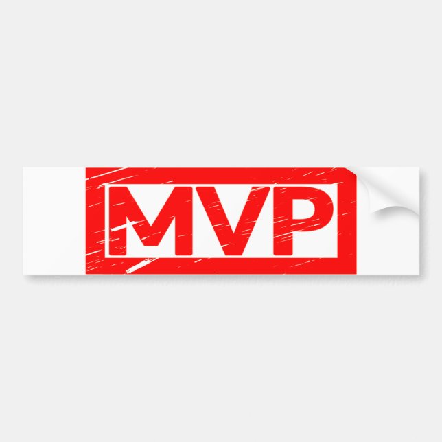 Autocollant De Voiture Timbre MVP (Devant)