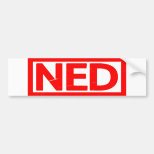 Autocollant De Voiture Timbre Ned