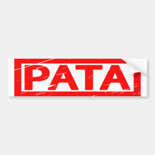 Autocollant De Voiture Timbre Pata