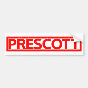 Autocollant De Voiture Timbre Prescott