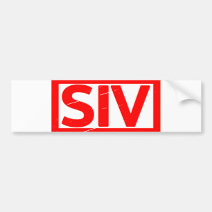 Autocollant De Voiture Timbre Siv