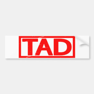 Autocollant De Voiture Timbre Tad