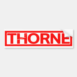 Autocollant De Voiture Timbre Thorne