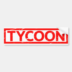 Autocollant De Voiture Timbre Tycoon