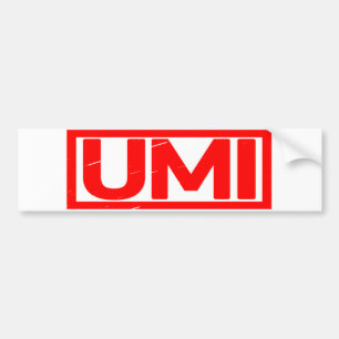 Autocollant De Voiture Timbre Umi