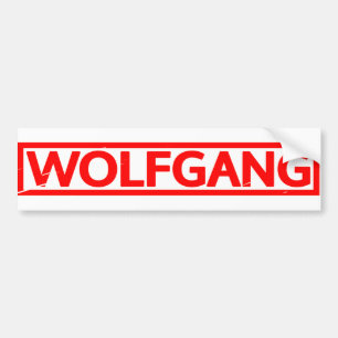 Autocollant De Voiture Timbre Wolfgang
