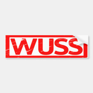 Autocollant De Voiture Timbre Wuss