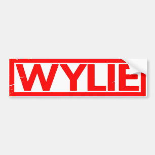 Autocollant De Voiture Timbre Wylie