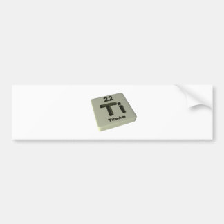 Autocollant De Voiture Titane de Ti