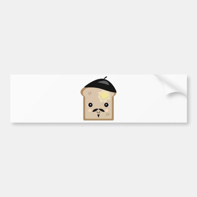 Autocollant De Voiture toast (Devant)