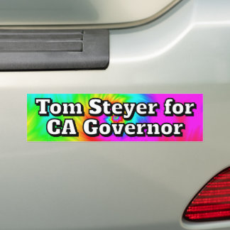Autocollant De Voiture Tom Steyer for CA Governor 