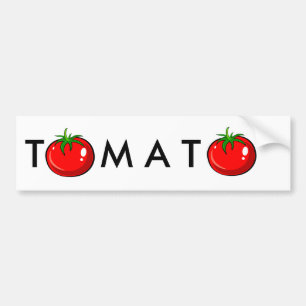 Autocollant De Voiture Tomate cuite