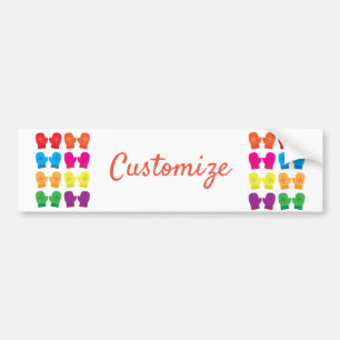 Autocollant De Voiture Tonnerre-Cove multicolore de Mittens