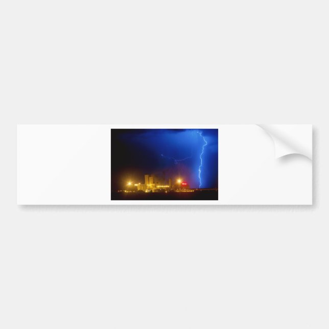 Autocollant De Voiture Tonnerre de foudre de brasserie d'Anheuser-Busch (Devant)