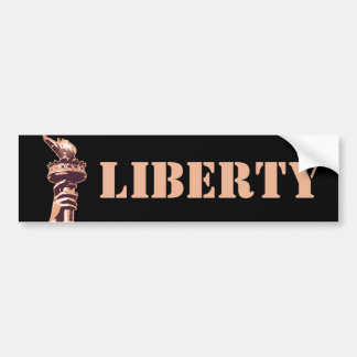 Autocollant De Voiture Torche de la liberté