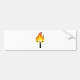 Autocollant De Voiture Torche et fourche