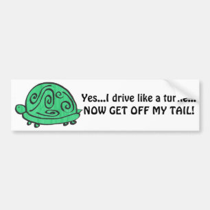 Autocollant De Voiture Tortue