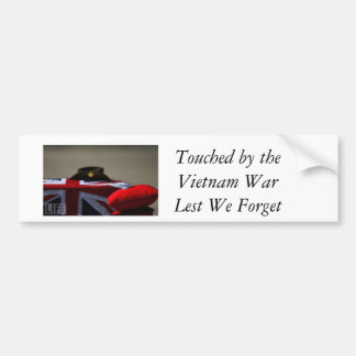 Autocollant De Voiture Touché par la guerre de Vietnam, de peur que nous