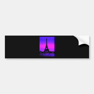 Autocollant De Voiture Tour Eiffel