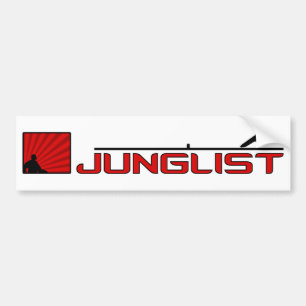 Autocollant De Voiture Tourne-disque de Junglist