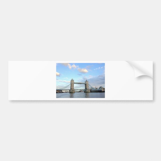 Autocollant De Voiture Tower Bridge-Londres (Devant)
