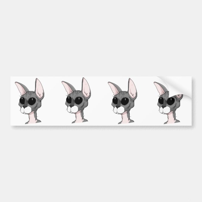 Autocollant De Voiture Trace de dérapage l'adhésif pour pare-chocs de (Devant)