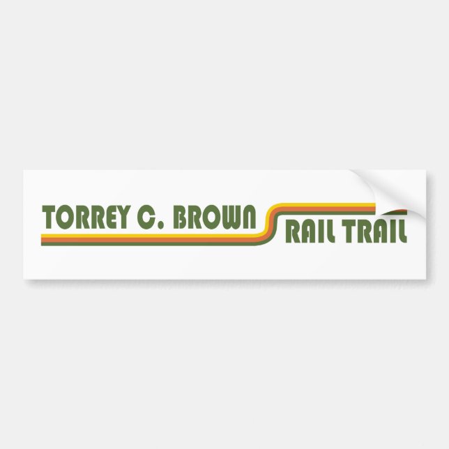 Autocollant De Voiture Trail Brown Torrey C. Maryland (Devant)
