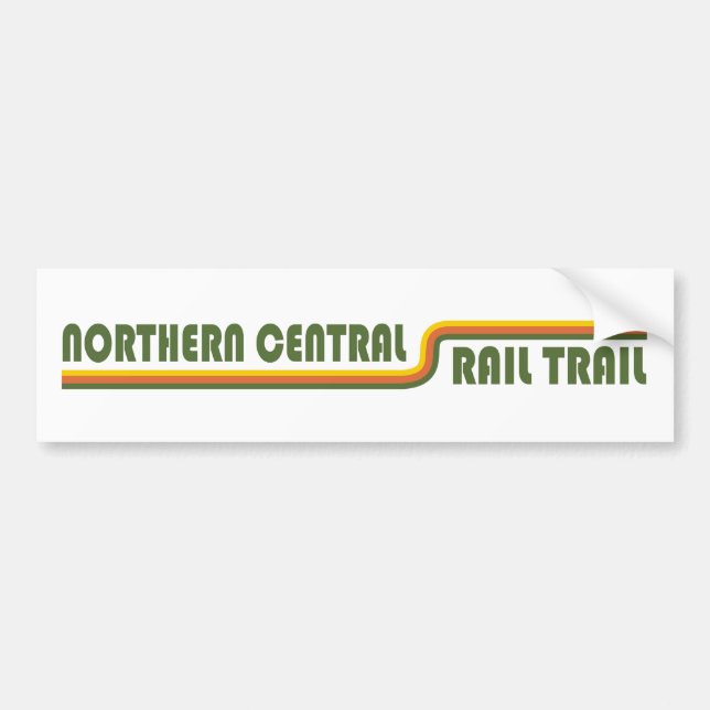 Autocollant De Voiture Trail du centre-nord (Devant)