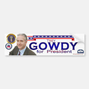 Autocollant De Voiture Trey Gowdy pour le Président adhésif pour